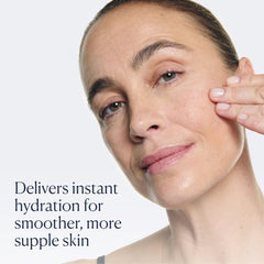 elemis pro-collagen renewal serum pump in use suggests easy daily application