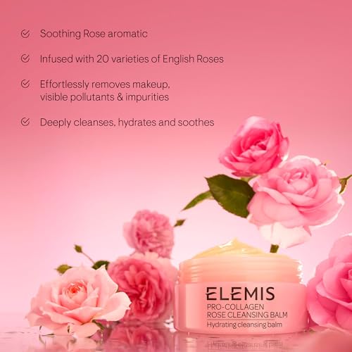 Elemis Pro-Collagen Rose Cleansing Balm facial massage shows skin-softening cleanse