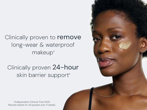 Elemis Pro-Collagen Rose Cleansing Balm palm-warm demonstrates easy, universal cleansing