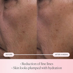 ELEMIS Pro-Collagen Rose Micro Serum pump-action demonstrates easy daily application for refreshed, nourished skin.