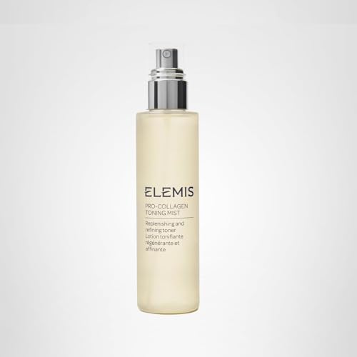 Elemis Pro-Collagen Toning Mist packaging shown as travel-friendly