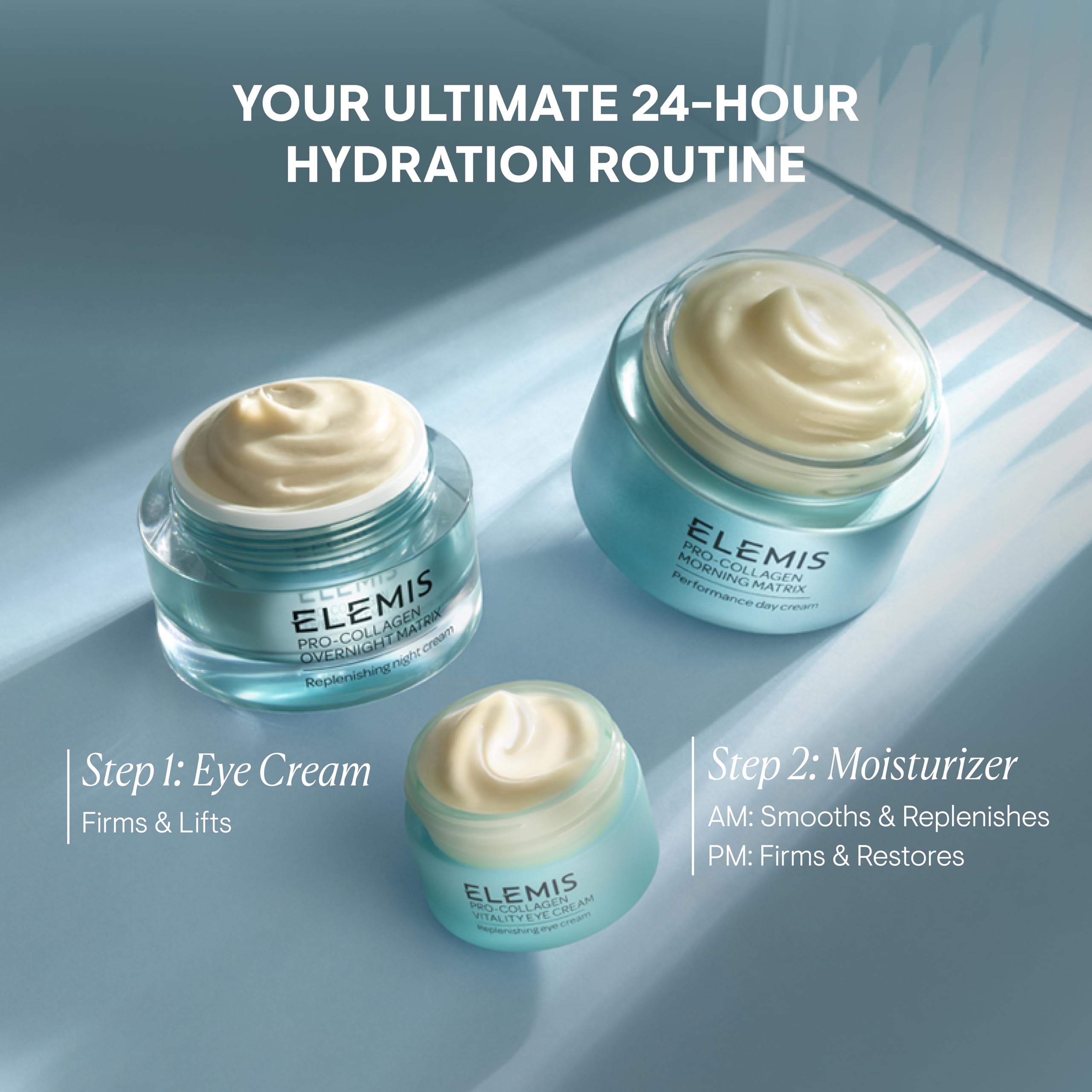 ELEMIS Pro-Collagen Vitality Eye Cream around eyes, reduced fatigue appearance