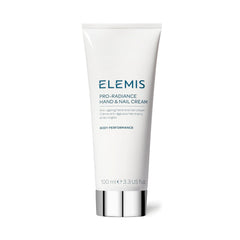 ELEMIS Pro-Radiance hand cream bottle offering anti-aging hydration for hands.
