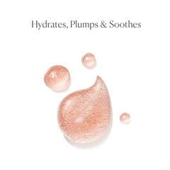 ELEMIS Red Algae hydration graphic emphasizes hydration potential for healthier-looking skin.