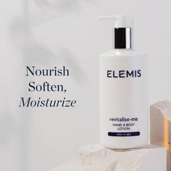 Elemis Revitalise-Me pump action moment for quick daily moisturising.