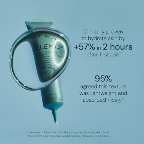 Elemis sunscreen applied as makeup-base primer for smoother makeup application.