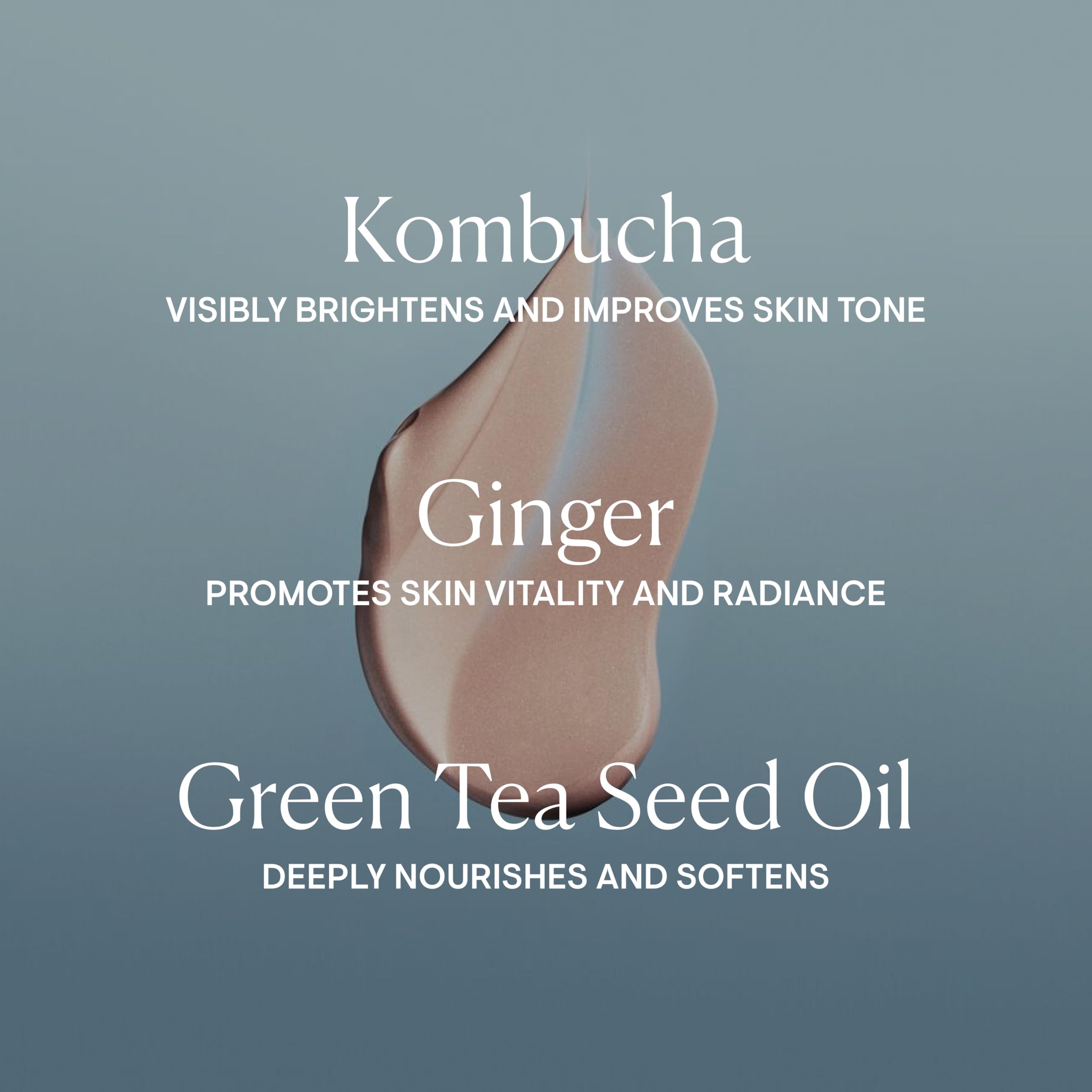 ELEMIS Superfood Glow Priming Moisturizer texture detail highlights lightweight, breathable feel.