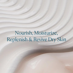 Creamy texture close-up of ELEMIS Midnight Facial for easy night-care.