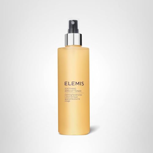 Elemis Soothing Apricot Toner refreshing morning ritual in action.