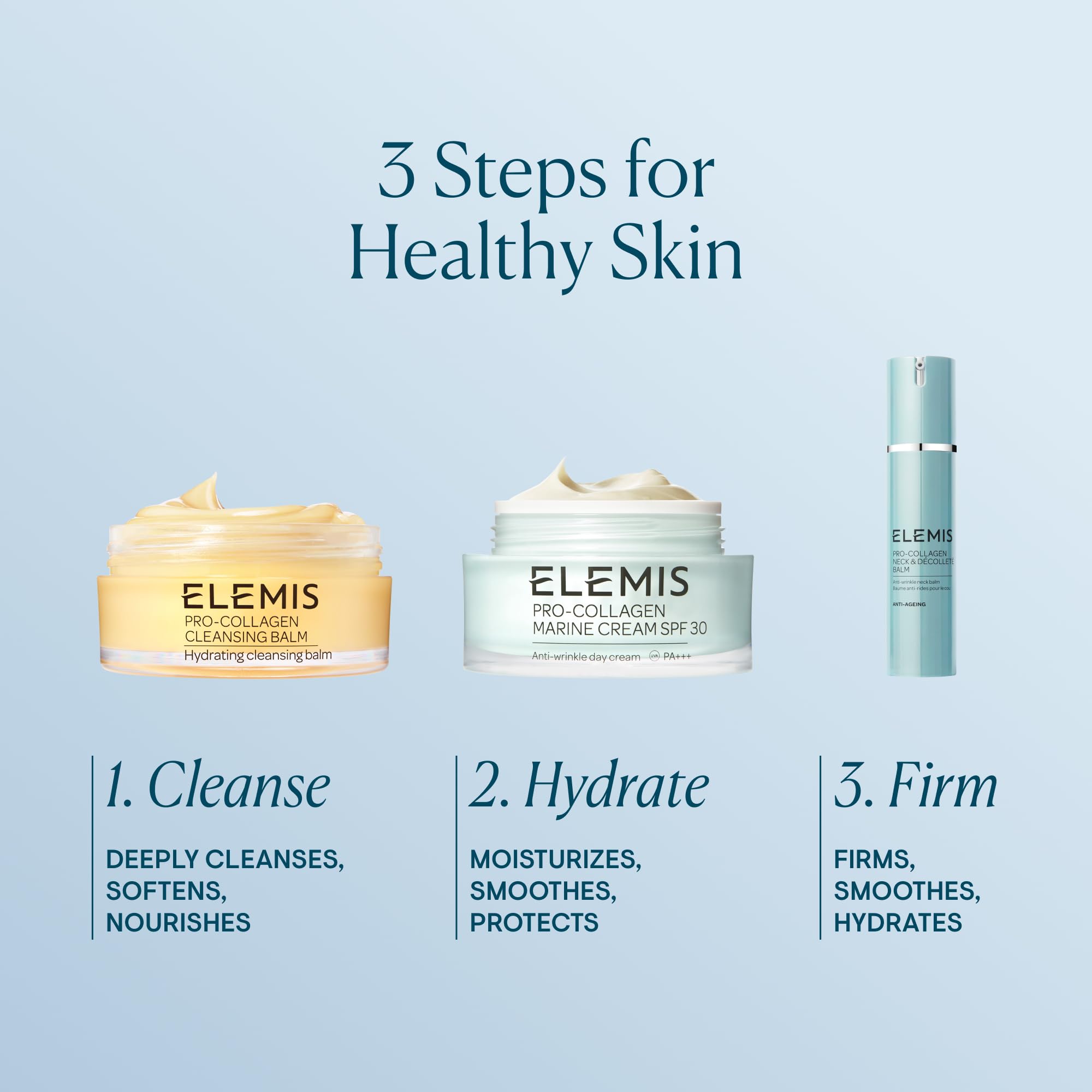 ELEMIS tree fern extract ingredient detail linked to nourishing hydration.