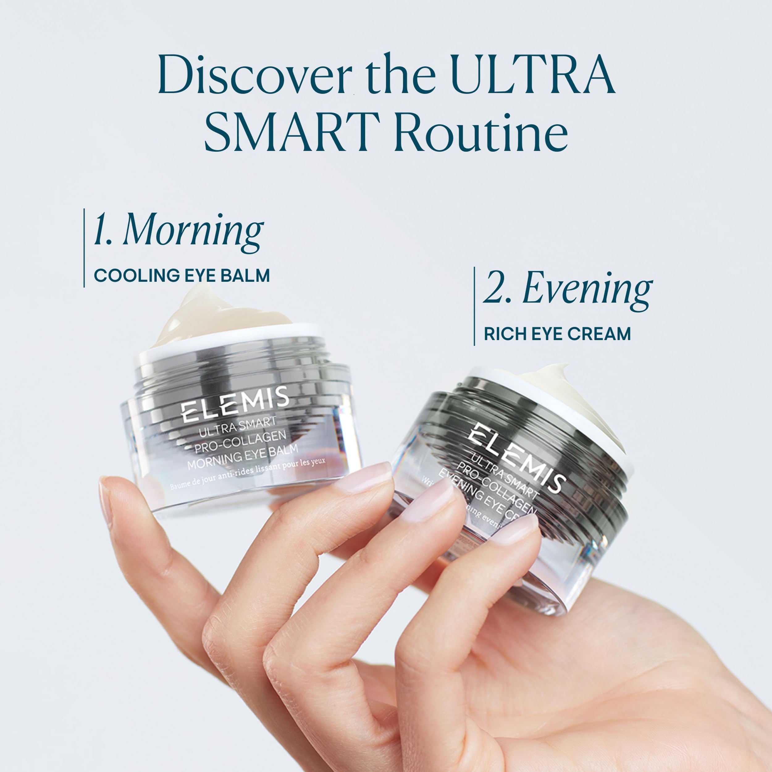 ELEMIS Ultra Smart Eye Balm close-up highlighting cooling sensation.