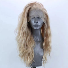 ELESTY glueless lace-front wig with adjustable straps for secure wear