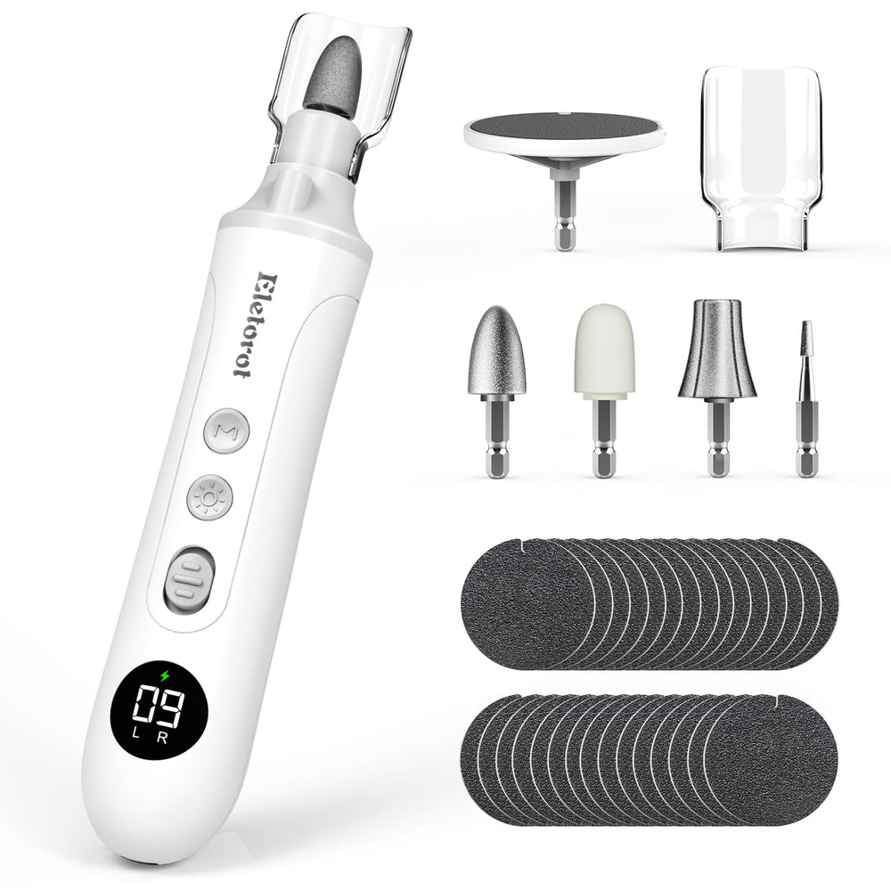 Eletorot electric nail file set packaging box showing premium salon tools for home nail care