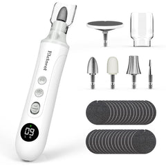 Eletorot electric nail file set packaging box showing premium salon tools for home nail care
