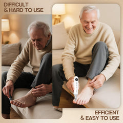 Eletorot nail file attachments shown for versatile trimming and smoothing at home