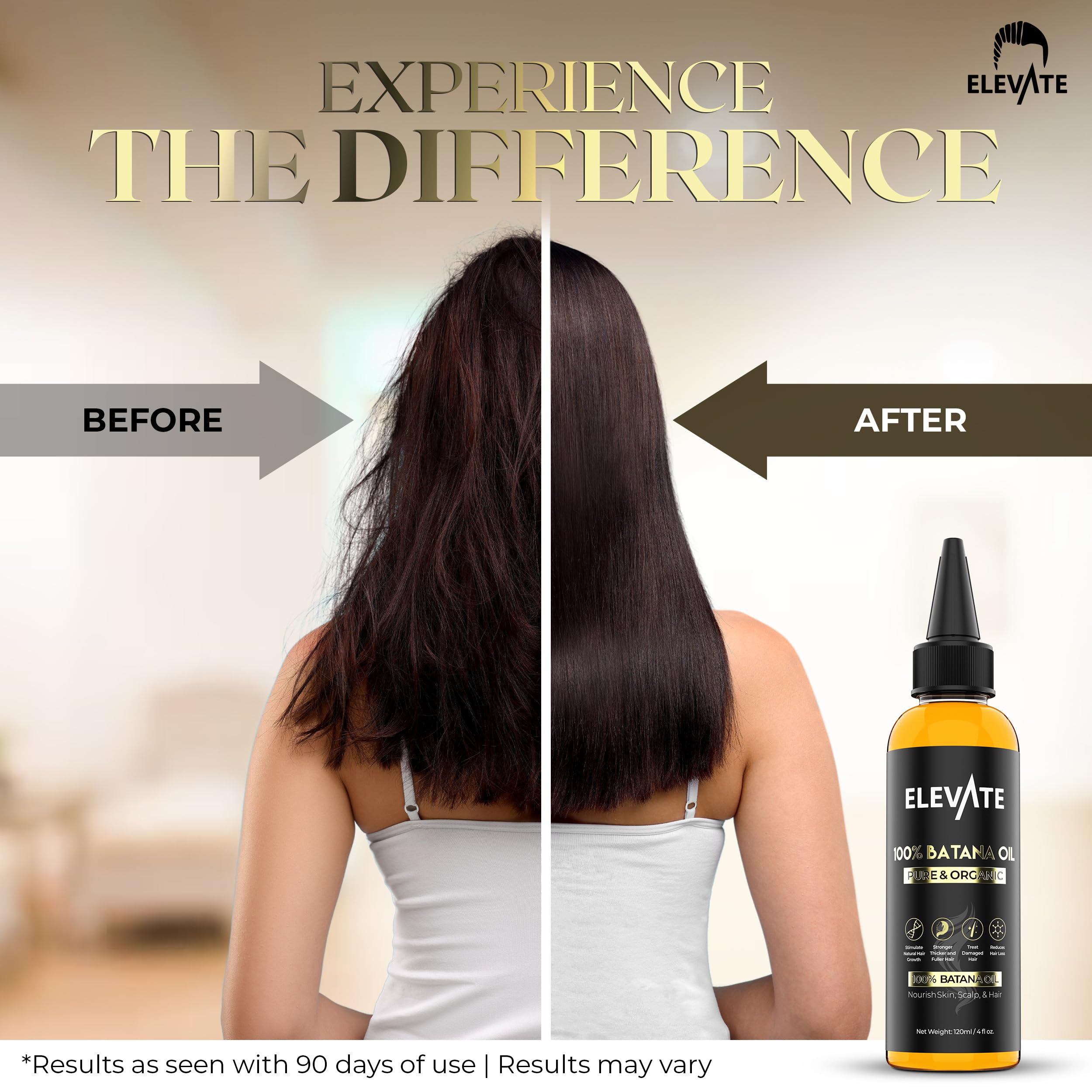 Elevate Batana Oil leave-in tip for daily nourished hair