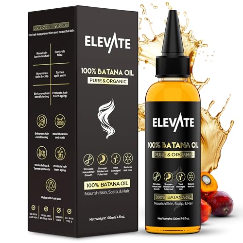 Elevate Batana Oil scalp massage demonstrates relaxing application for healthier hair texture