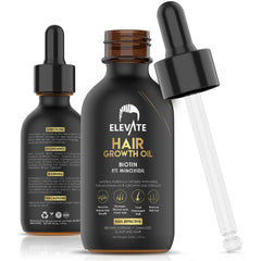 Elevate Hair Regrowth Treatment bottle on shelf for daily scalp care