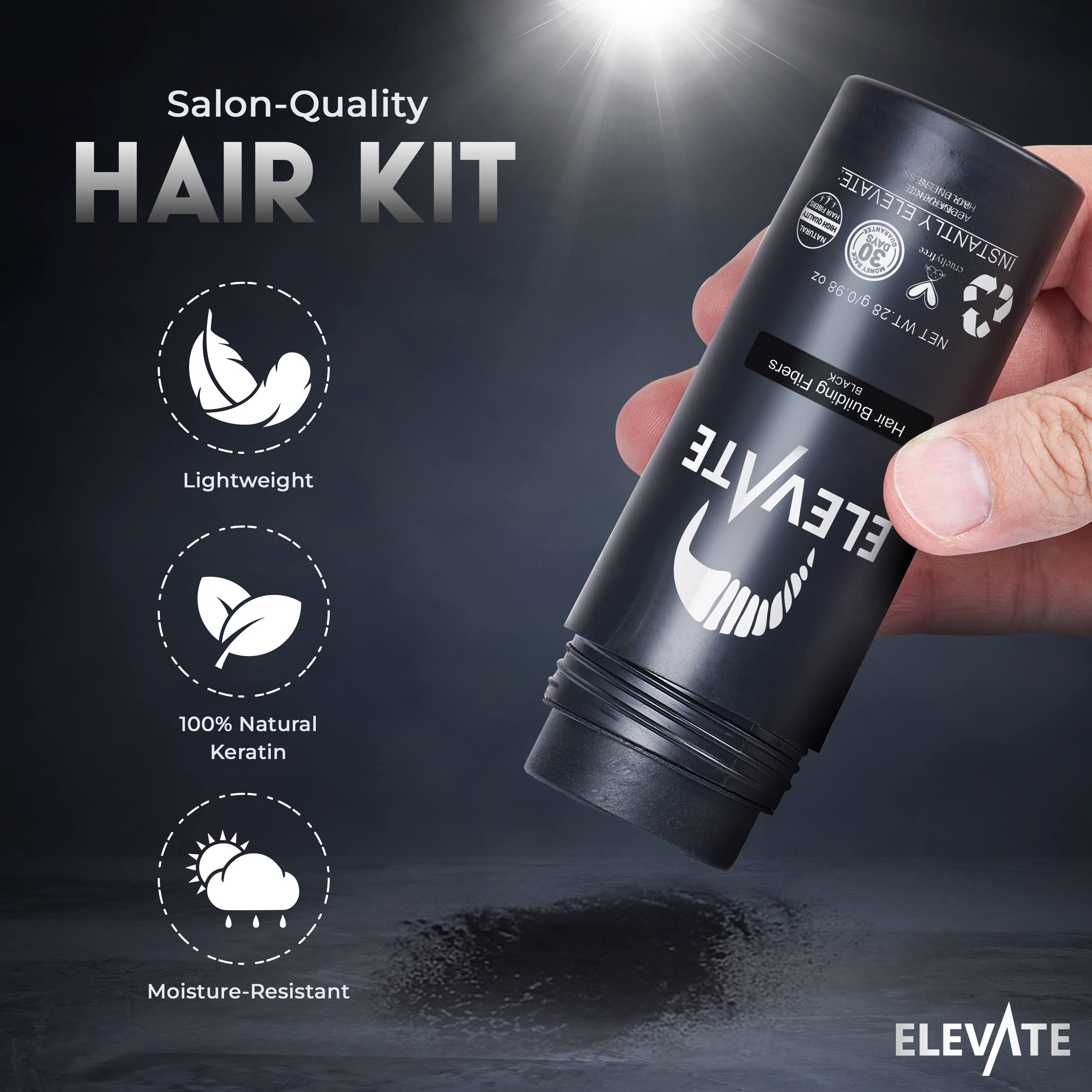 Elevate Easy removal with shampoo for a fresh start