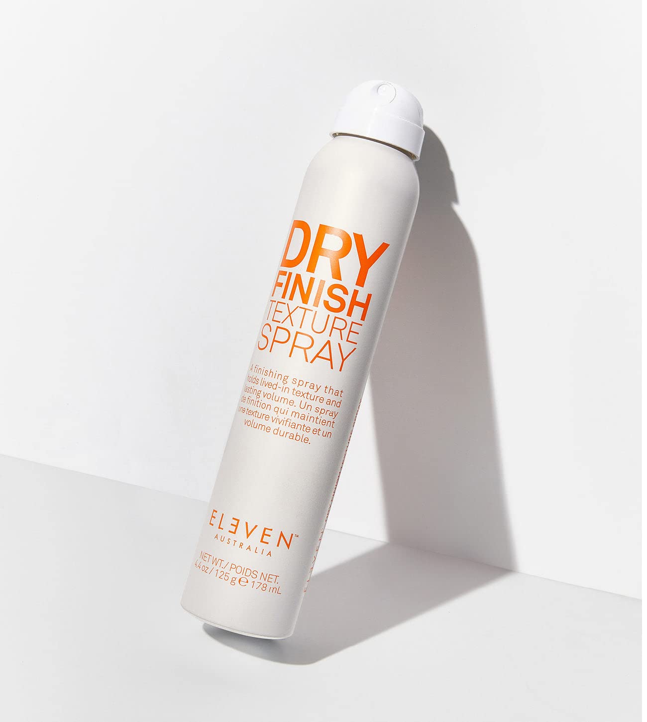 ELEVEN AUSTRALIA Dry Finish Texture Spray application showing easy root lift and texture.