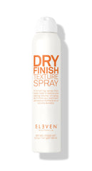 ELEVEN AUSTRALIA Dry Finish Texture Spray bottle boosts volume with matte finish.