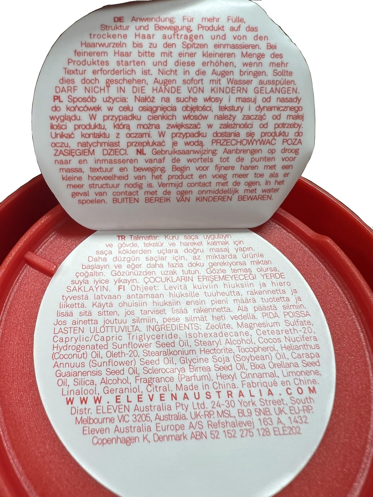 ELEVEN AUSTRALIA Dry Shampoo Volume Paste refreshes hair between washes