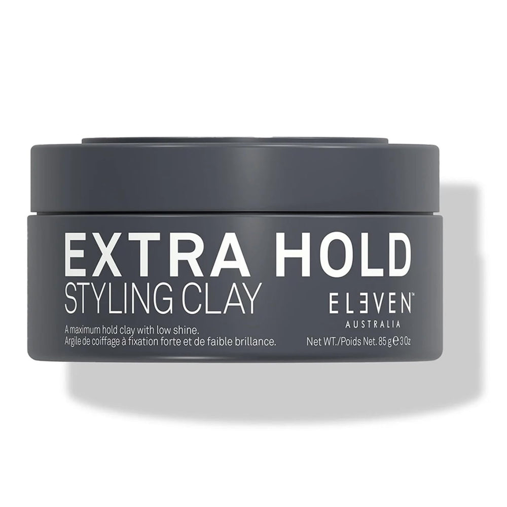 Eleven Australia Extra Hold Styling Clay jar for long-lasting matte hold