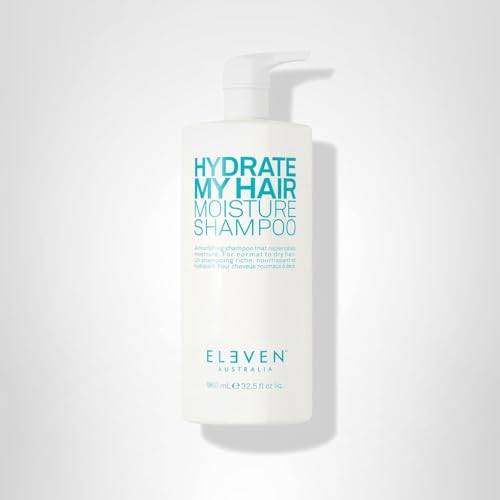 ELEVEN AUSTRALIA Hydrate My Hair in bathroom setup supports daily moisture routine.