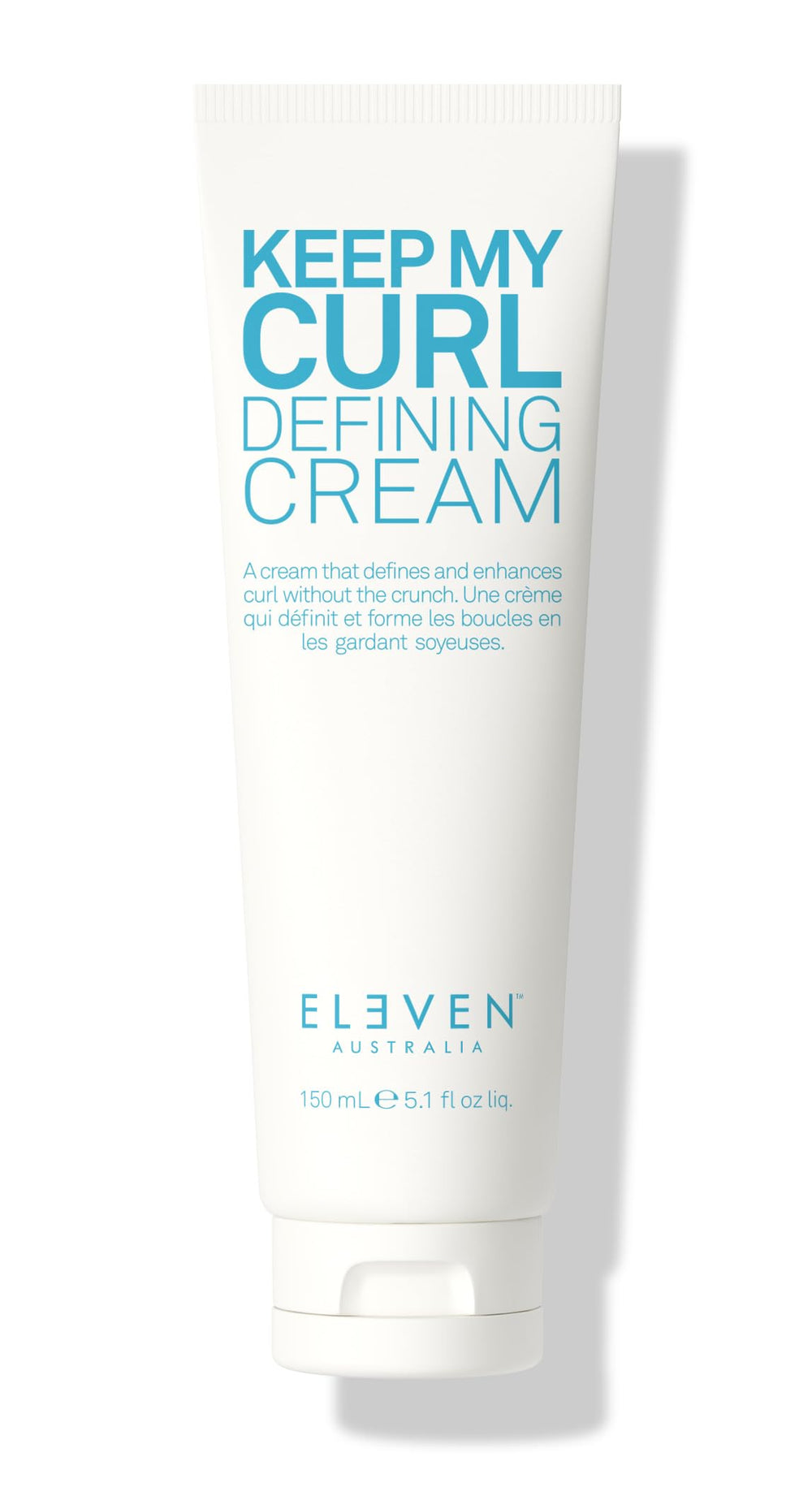 ELEVEN AUSTRALIA Keep My Curl Defining Cream bottle ready for styling and curl control.