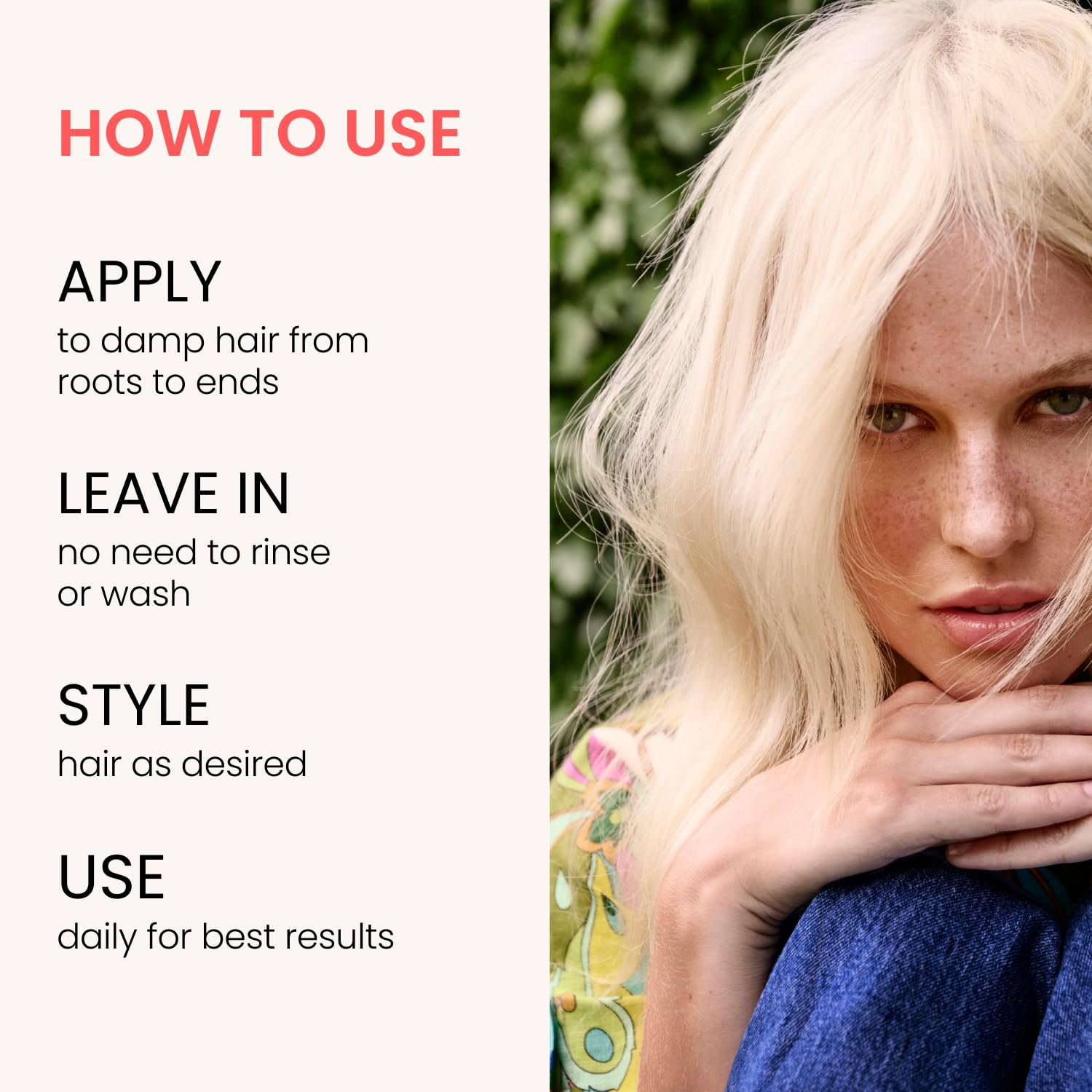 ELEVEN AUSTRALIA Miracle Leave In bottle ready for heat protection during styling.