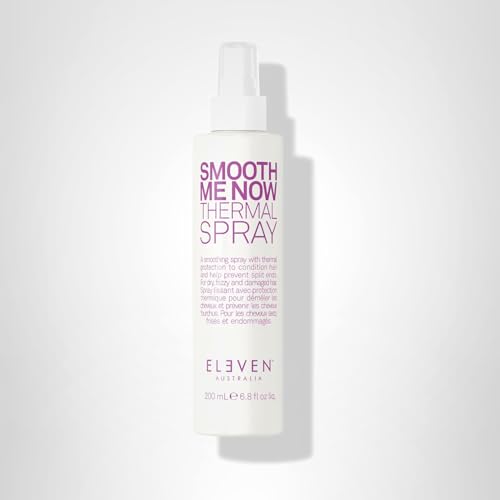 ELEVEN AUSTRALIA Smooth Me Now preps hair before heat styling and finishing