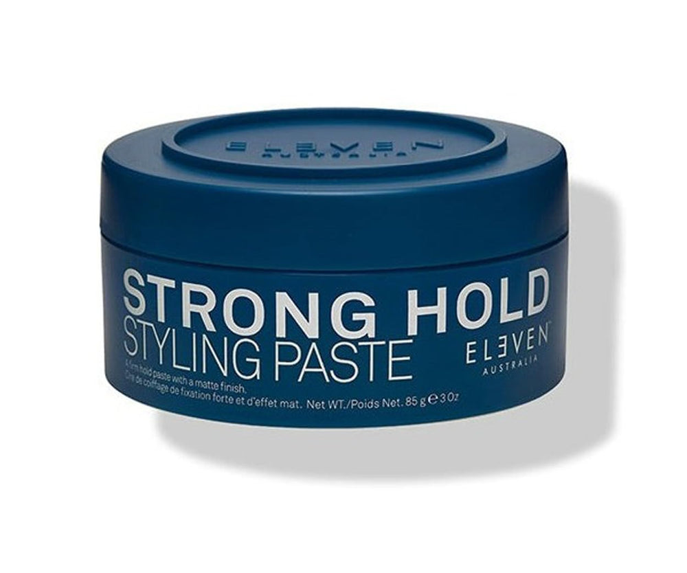 ELEVEN AUSTRALIA Strong Hold Paste being applied to hair for textured styling