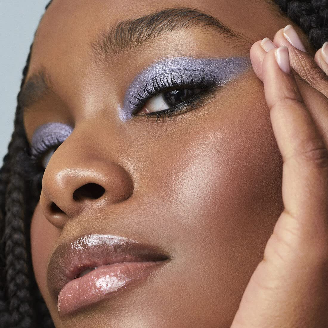 e.l.f. Bite-Size Eyeshadow quad matte shimmer mix supports day to night versatility.