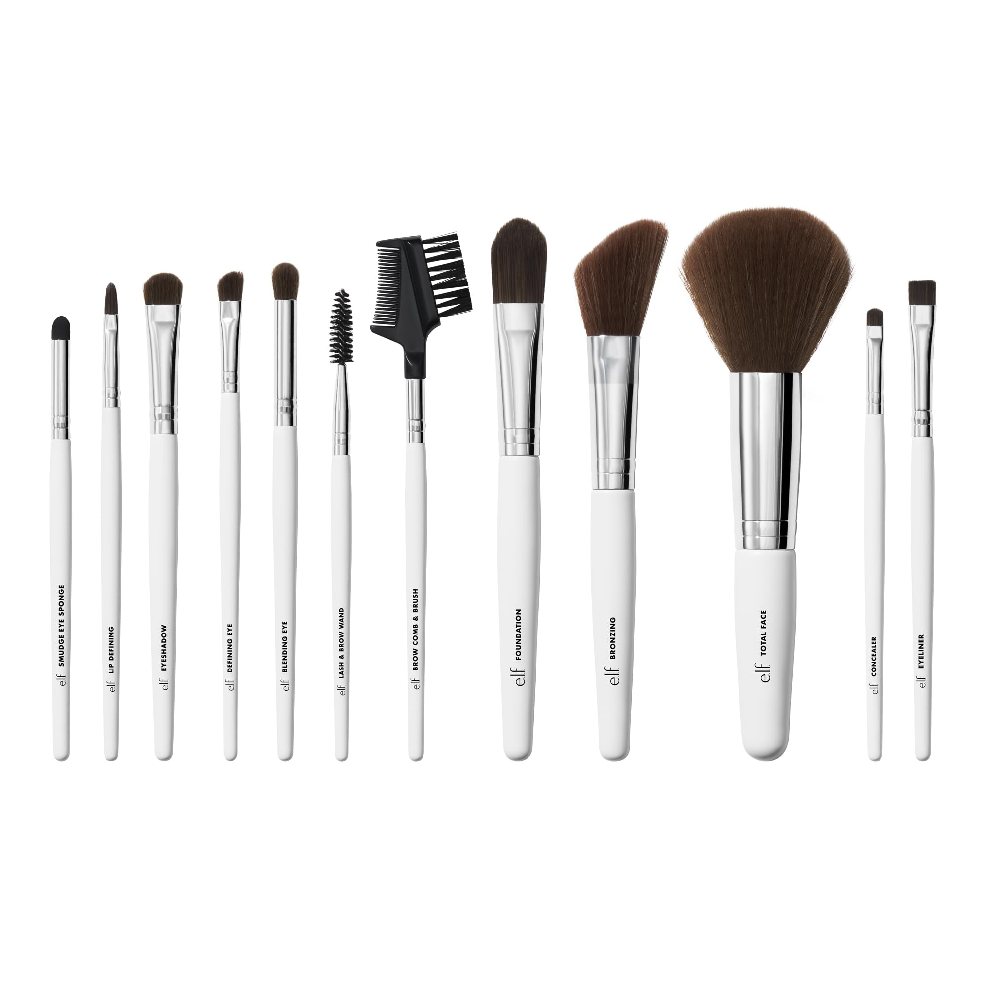 e.l.f. eyeshadow brush shot highlighting precise eye makeup application.