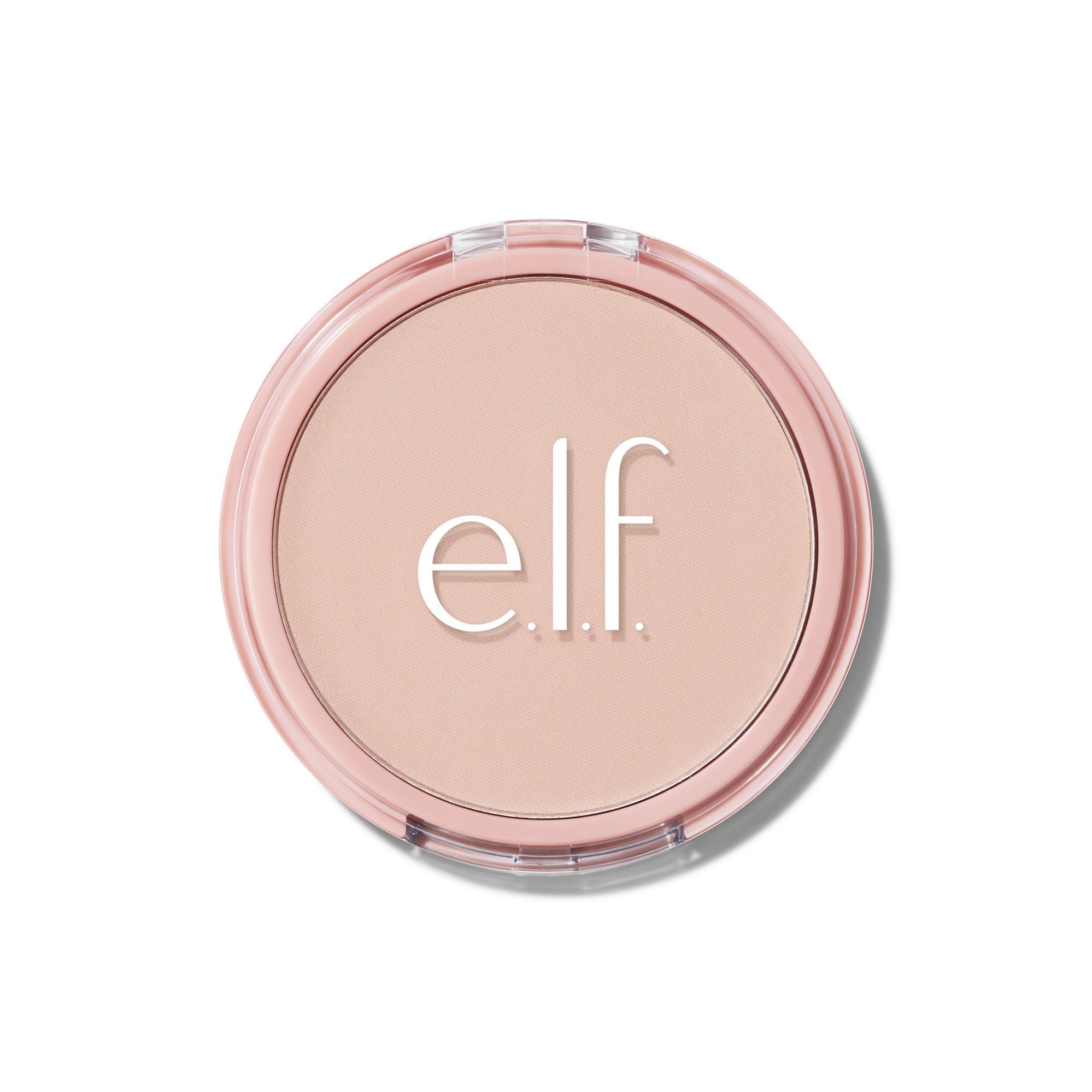 e.l.f. Halo Glow Powder Filter compact demonstrates soft-focus finish for on-the-go touchups.