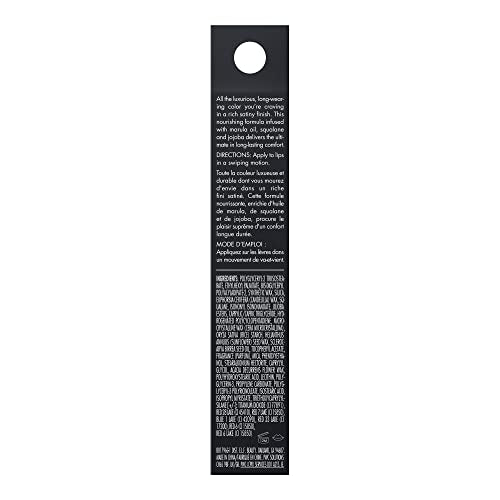 e.l.f. O Face Satin Lipstick with nourishing squalane and jojoba esters
