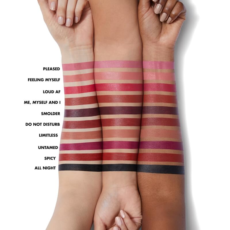 e.l.f. O Face Satin Lipstick packaging with magnetic cap for premium feel