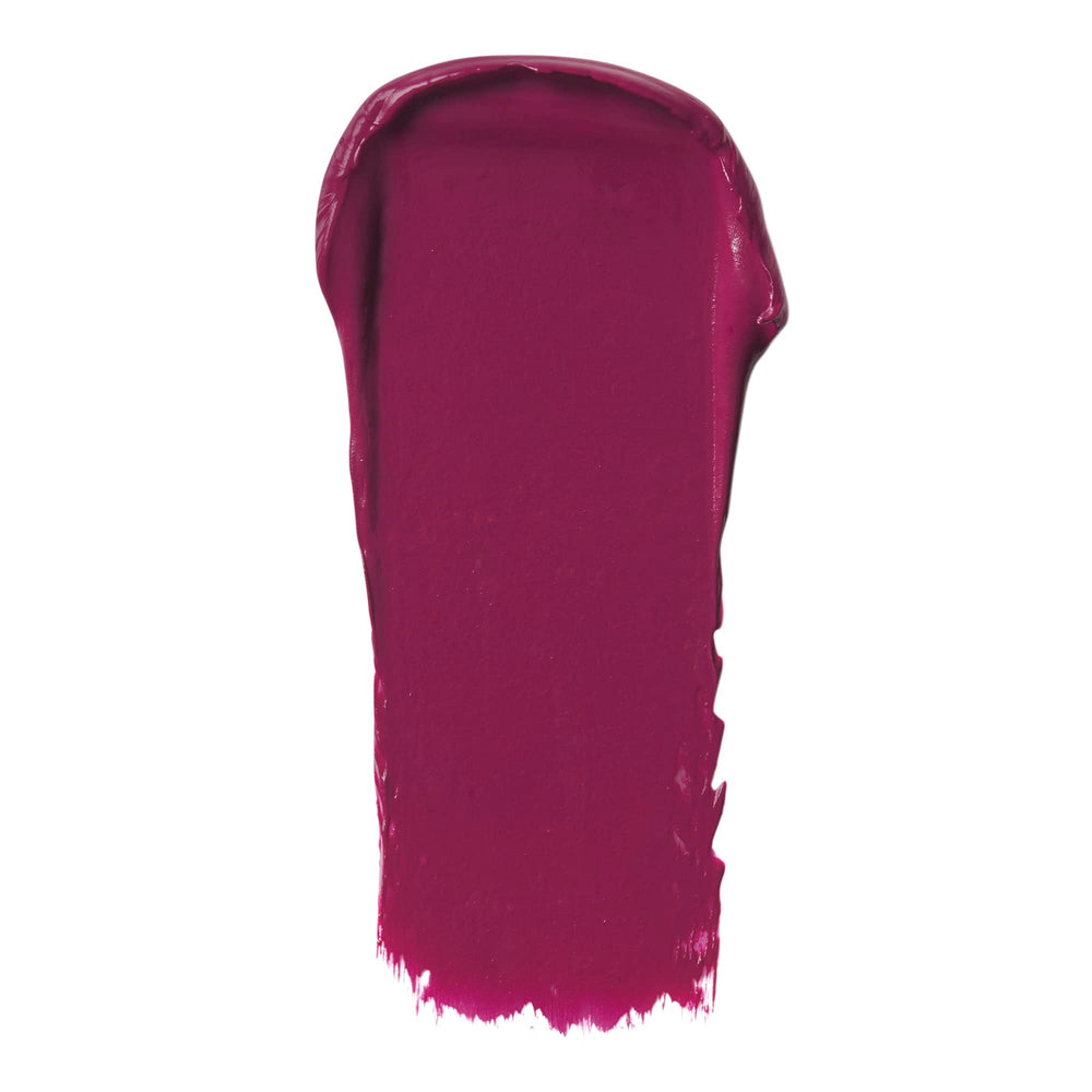 e.l.f. O Face Satin Lipstick swatch on arm with long-lasting satin finish
