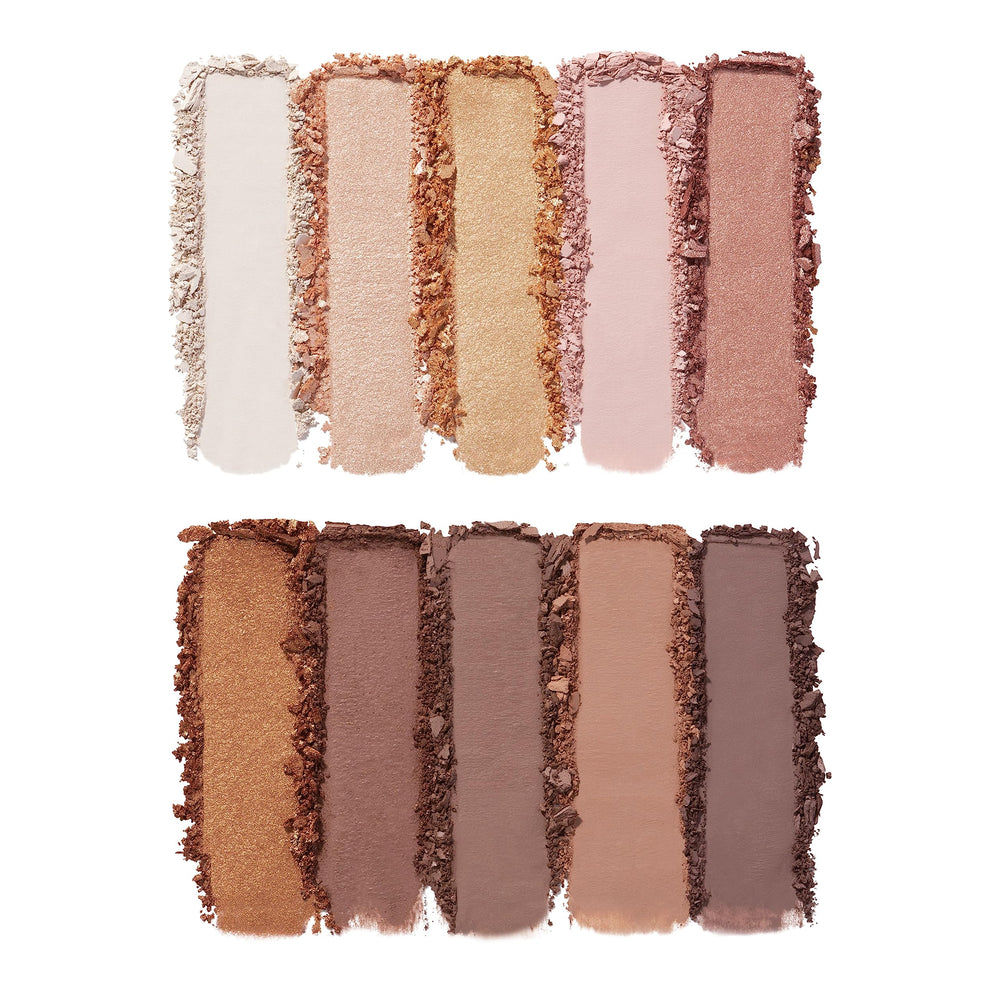 e.l.f. Perfect 10 Eyeshadow Palette creamy-blend for seamless crease shading