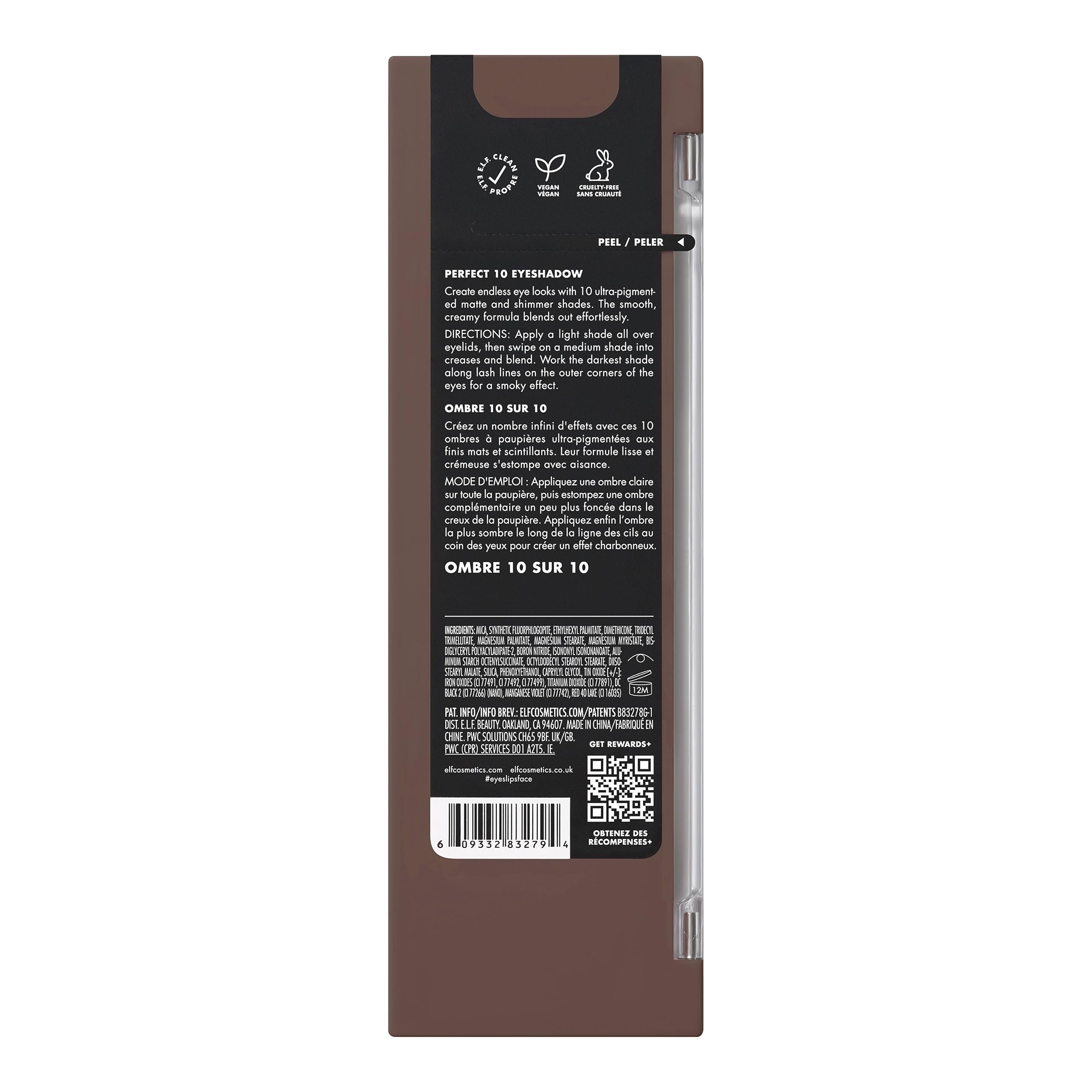 e.l.f. Perfect 10 palette vegan and cruelty-free ethos appeals to conscious shoppers