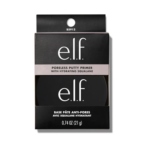 e.l.f. Poreless Primer hand application demonstrates silky texture for easy, even makeup.