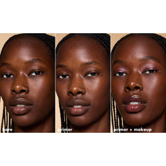 e.l.f. Poreless Primer matte finish reduces shine for a controlled makeup look
