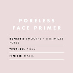e.l.f. Poreless Primer texture swatch highlighting matte finish for long-wear makeup