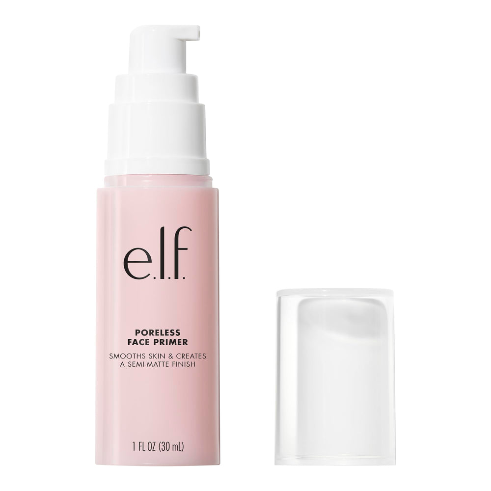 e.l.f. Poreless Primer under foundation helps create a smooth canvas