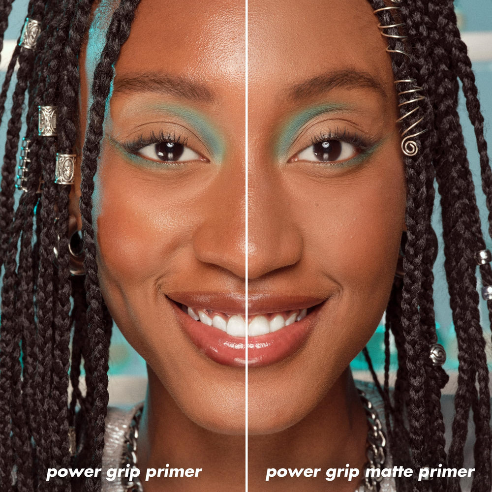 e.l.f. Power Grip Matte Primer provides natural matte complexion without shine.