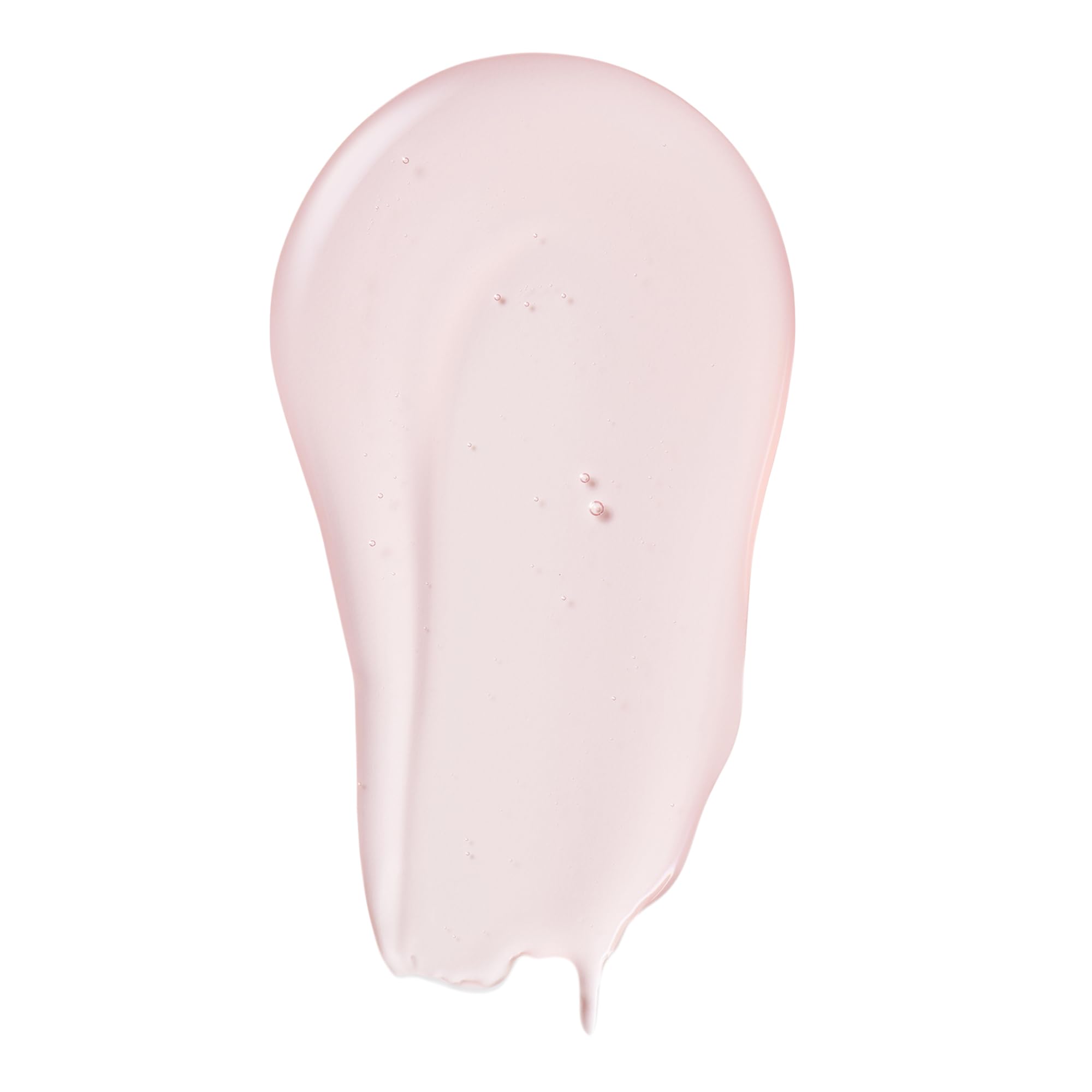 e.l.f. Power Grip gel texture swatch highlights dewy finish and skin-brightening effect.