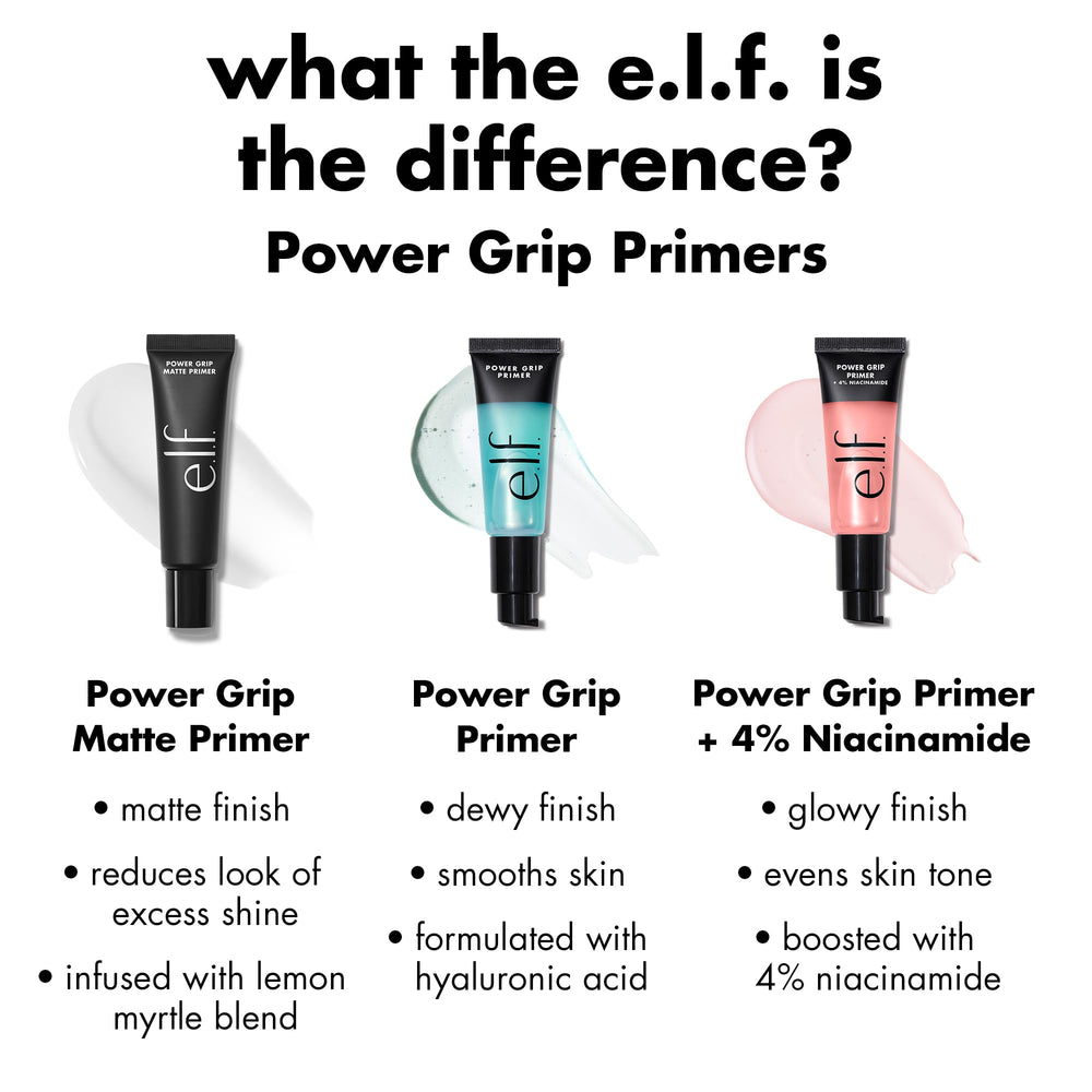 e.l.f. bottle held in hand for size comparison and travel-friendly convenience benefit