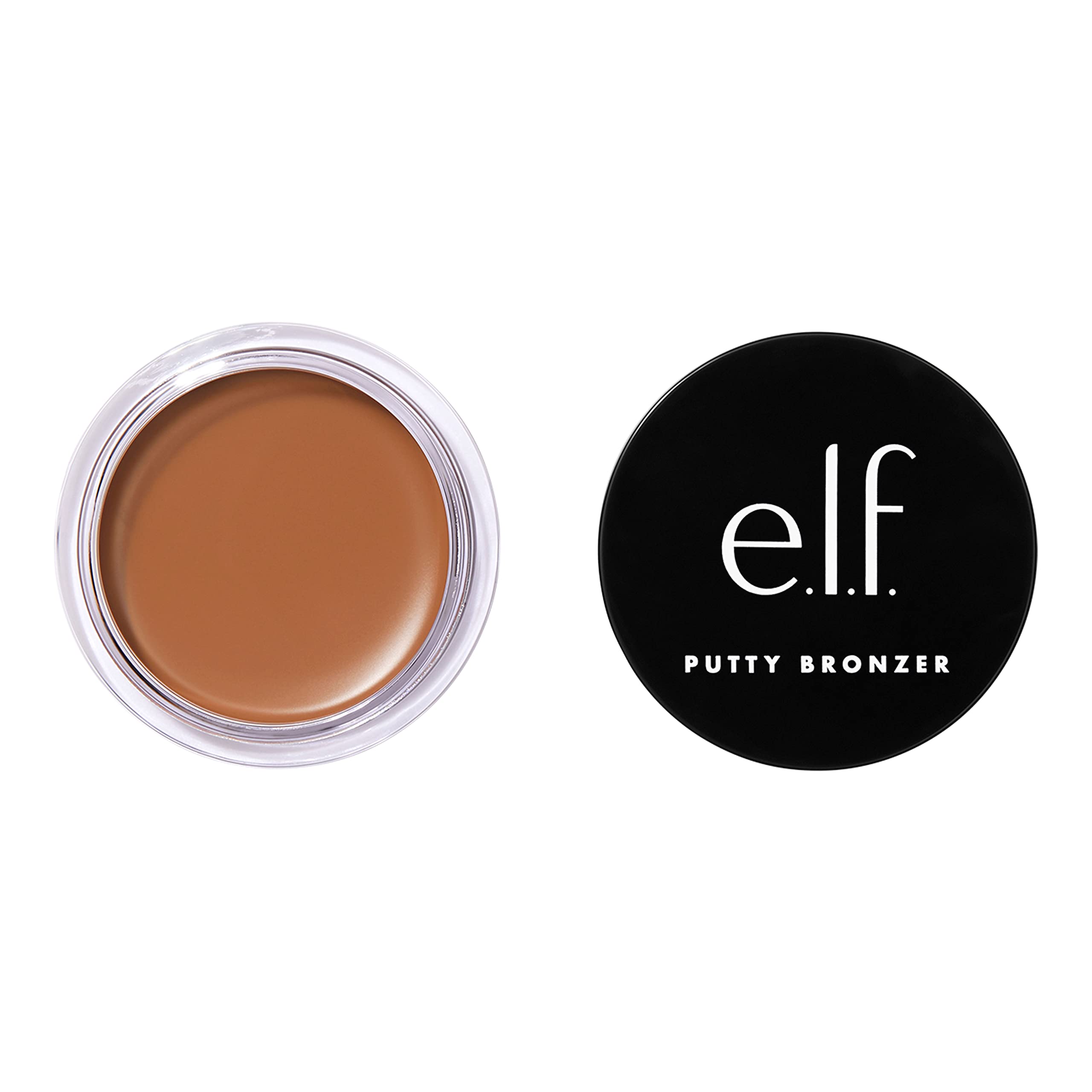 e.l.f. Putty Bronzer Golden Daze compact delivers a natural sun-kissed glow.