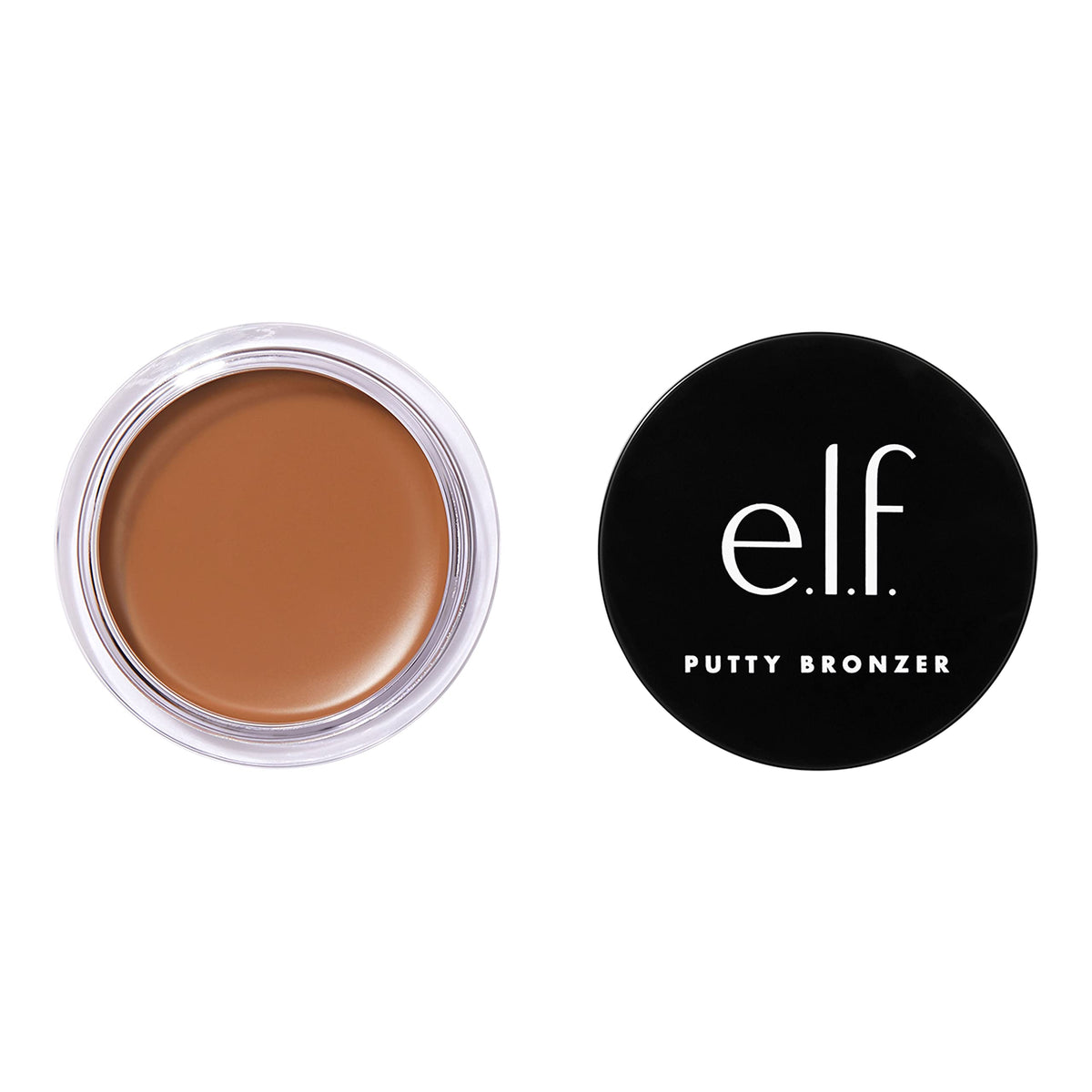 e.l.f. Putty Bronzer Golden Daze compact delivers a natural sun-kissed glow.
