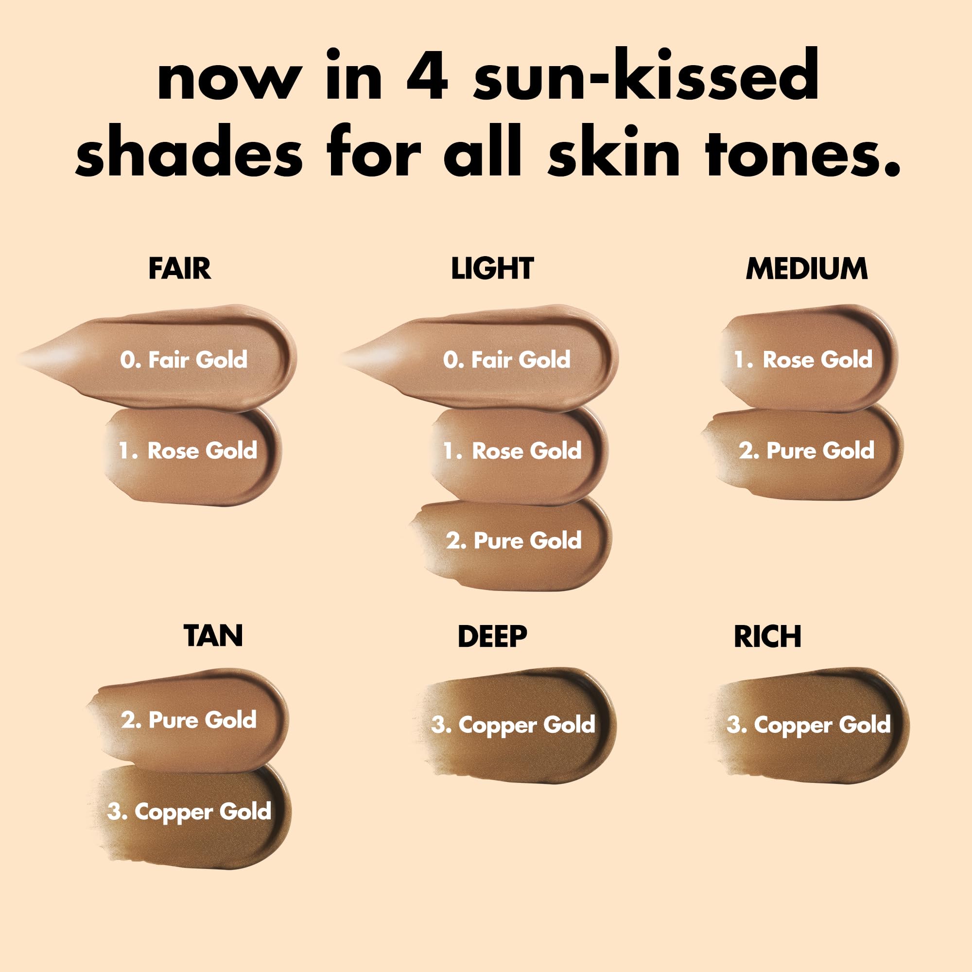 e.l.f. SKIN Bronzing Drops ingredients panel highlights vitamin E and sunflower oil